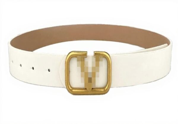 Damen Ledergürtel HSAJS verstellbar PU Leder Retro Schnalle