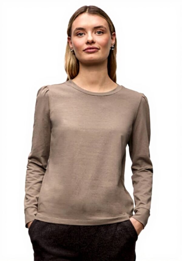 Damen Bluse mit Raffung Street One Baumwolle Stretch