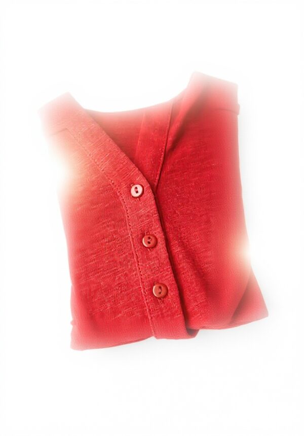 Damen T-Shirt Street One Split Neck Baumwolle Jersey