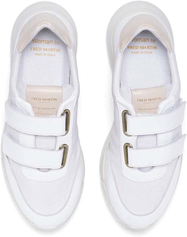 Fred Martin Sneaker Damen Leder Klettverschluss Ido V1-1