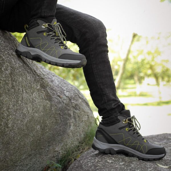 Generisch Wanderschuhe Herren wasserdicht atmungsaktiv-1