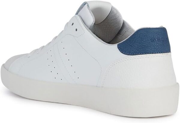 Geox Herren Sneaker U Affile Leder Weiß Dk Avio-3