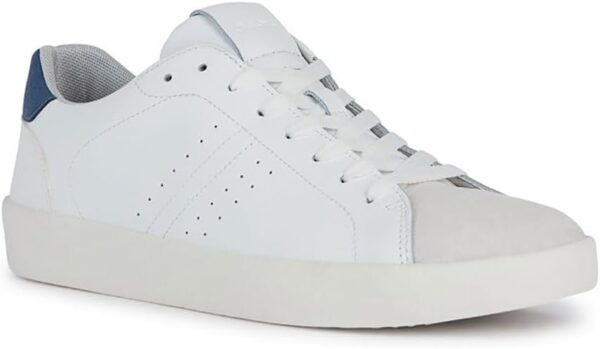 Geox Herren Sneaker U Affile Leder Weiß Dk Avio-2