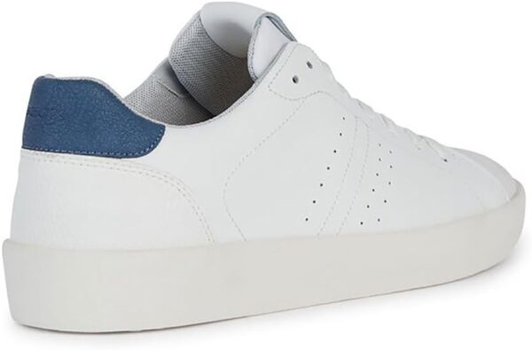 Geox Herren Sneaker U Affile Leder Weiß Dk Avio-4