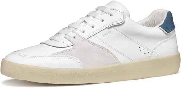 Geox Herren Sneaker atmungsaktiv leicht Weiß Avio-5