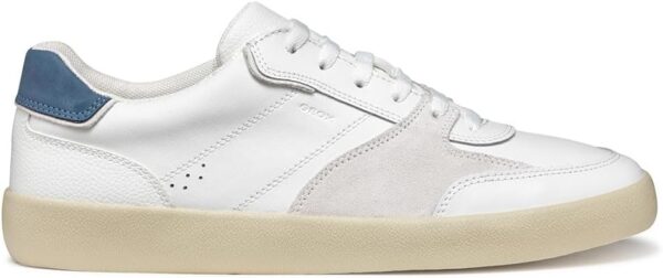 Geox Herren Sneaker atmungsaktiv leicht Weiß Avio-3