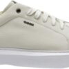 Geox Herren Sneaker U Deiven Leder Weiß Atmungsaktiv-1