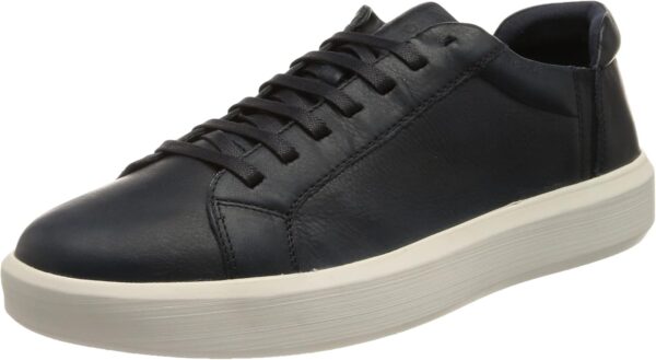 Geox Herren Sneaker Navy Leder Atmungsaktiv Komfort-0
