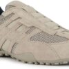 Geox Herren Sneaker Leder atmungsaktiv bequem-3
