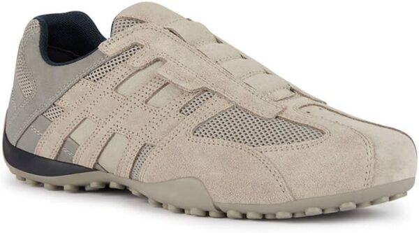 Geox Herren Sneaker Leder atmungsaktiv bequem-3