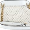 Clutch Damen GUESS Sicilia Small Frame Stroh Gold-2