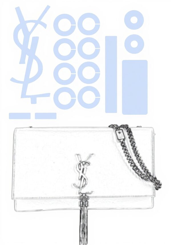 Hardware Schutzfolie YSL Kate Quaste Medium transparent