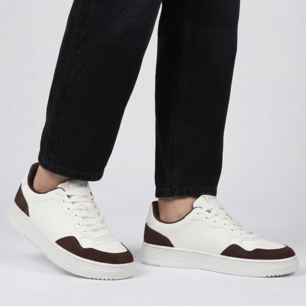 Herrenschuhe Sneaker Business Leicht Atmungsaktiv Grau-6