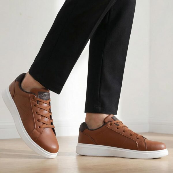 Herrenschuhe Sneaker Freizeitschuhe Bequem Kunstleder-1