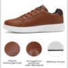 Herrenschuhe Sneaker Freizeitschuhe Bequem Kunstleder-4