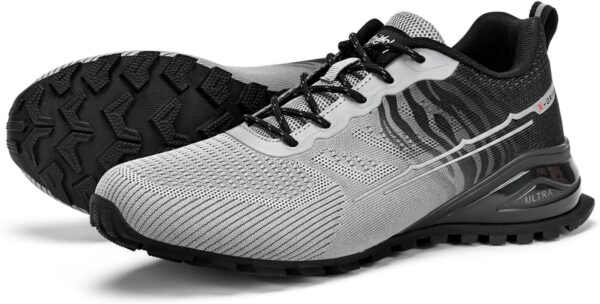 Kricely Traillaufschuhe Herren atmungsaktiv rutschfest-5