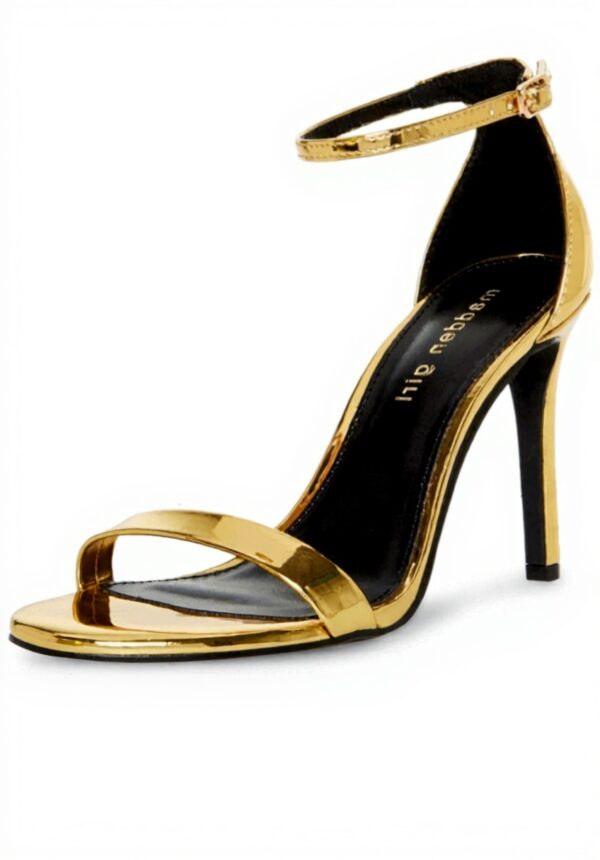 Madden Girl Damen Sandale mit Absatz Stiletto Gold