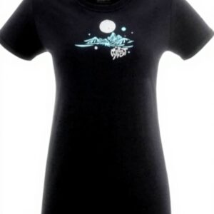 Millet Damen T-Shirt Bio-Baumwolle lockere Passform Schwarz