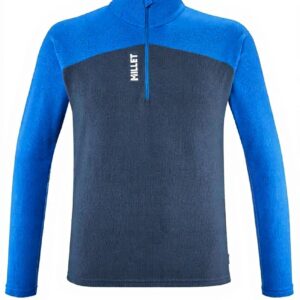 Millet Herren Fleecejacke Lightgrid Blau Wärme Atmungsaktiv