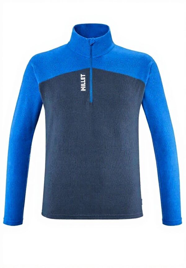 Millet Herren Fleecejacke Lightgrid Blau Wärme Atmungsaktiv