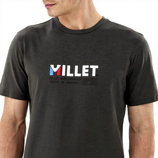 MILLET Herren T-Shirt Bio-Baumwolle Klettern Freizeit