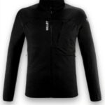 Millet Fleecejacke Herren leicht atmungsaktiv Schwarz