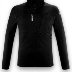 Millet Fleecejacke Herren leicht atmungsaktiv Schwarz
