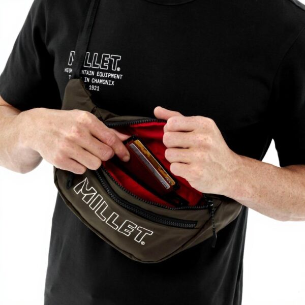 MILLET Hüfttasche Unisex Blau Mini wasserdicht praktisch