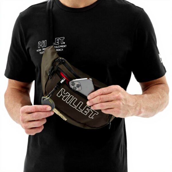 MILLET Hüfttasche Unisex Blau Mini wasserdicht praktisch