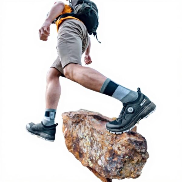 Millet Unisex Wandersocken Merinowolle Komfort Dämpfung