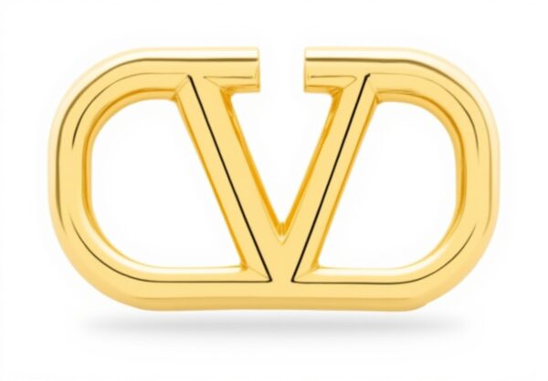 Buchstabe Brosche Damen Schmuck Geschenk Mode Gold Silber