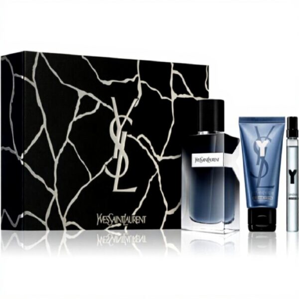 YSL Herrenparfüm Set Y 100 ml EDP Vapo 3 Stück