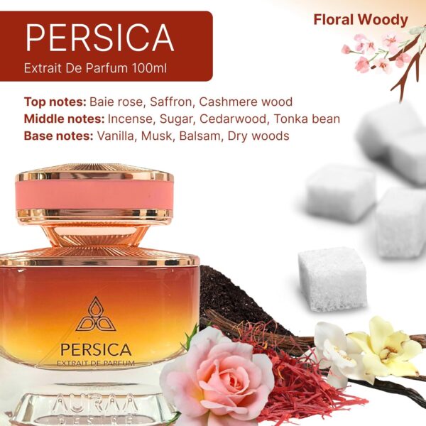 Persica Parfum Unisex 100 ml langanhaltend Blumig Süß-2