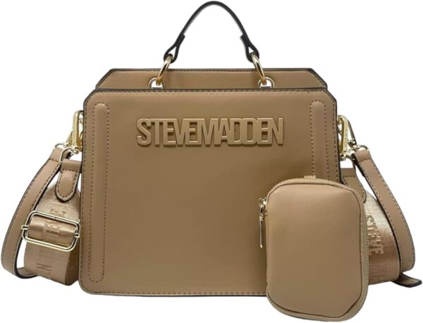 Steve Madden Umhängetasche Bevelyn Crossbody Damen Camel-0