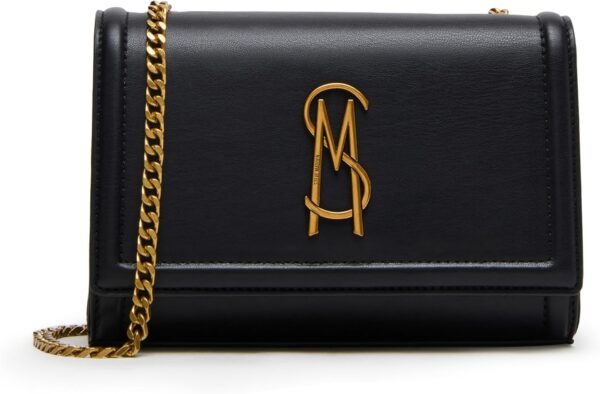 Steve Madden Damen Umhängetasche Larisa-L Schwarz-0