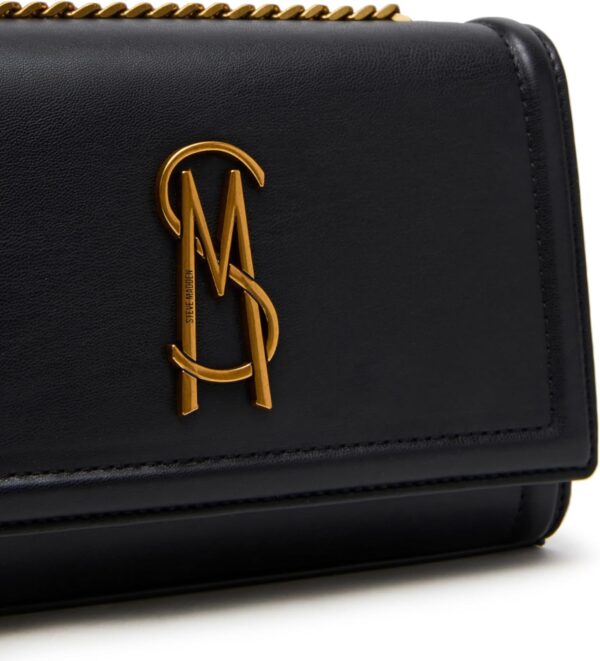 Steve Madden Damen Umhängetasche Larisa-L Schwarz-4