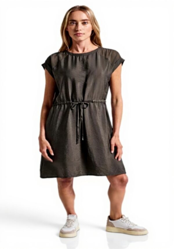 Street One Kleid Damen Mesh Details Freizeit