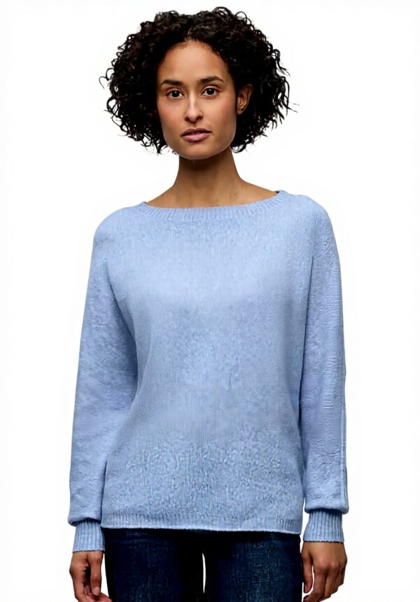 Street One Damen Pullover Strickpullover Baumwollmix Dolman