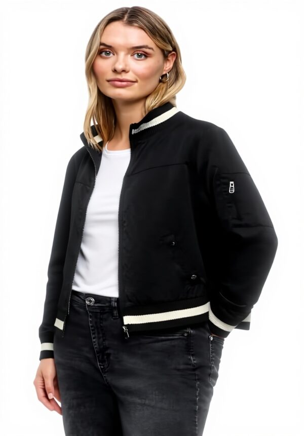 Street One Damen Blouson Satin College Details Jacke