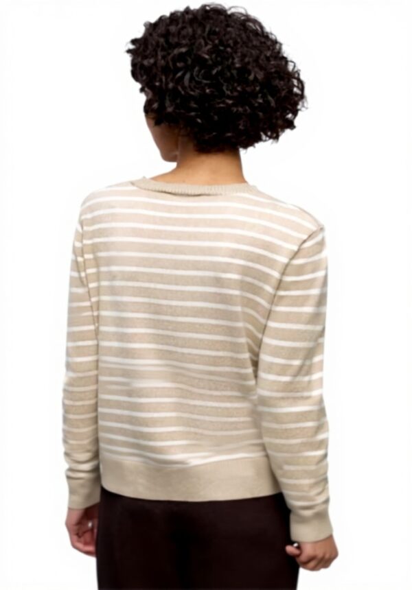 Street One Damen Pullover gestreift casual Rundhals