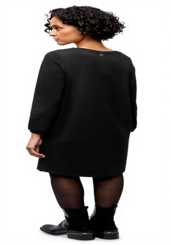 Street One Damen Jersey-Kleid Unifarbe Viskosemix Stretch