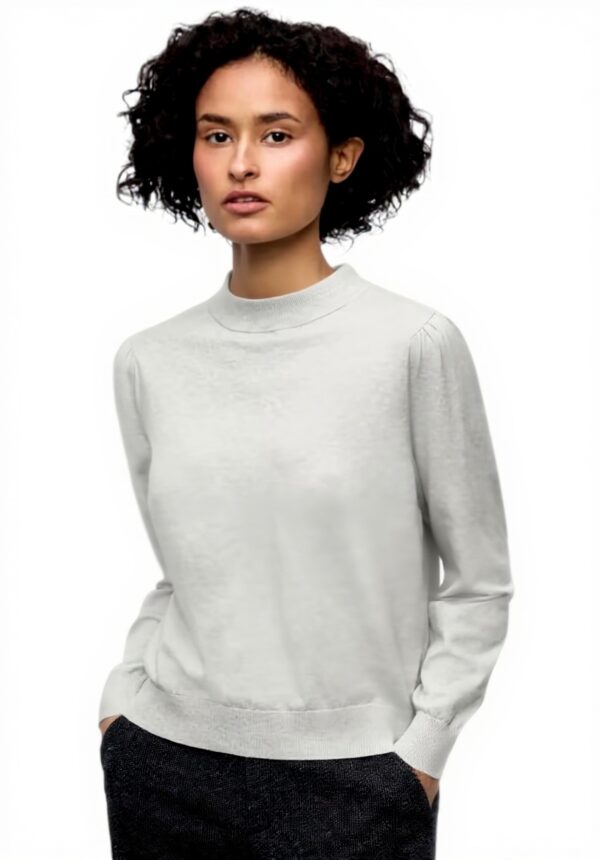 Street One Damen Pullover kuschelig Basic Turtleneck