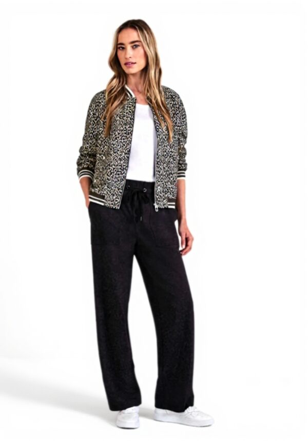 Street One Damen Leo Blouson Jacke lässig Rundhals