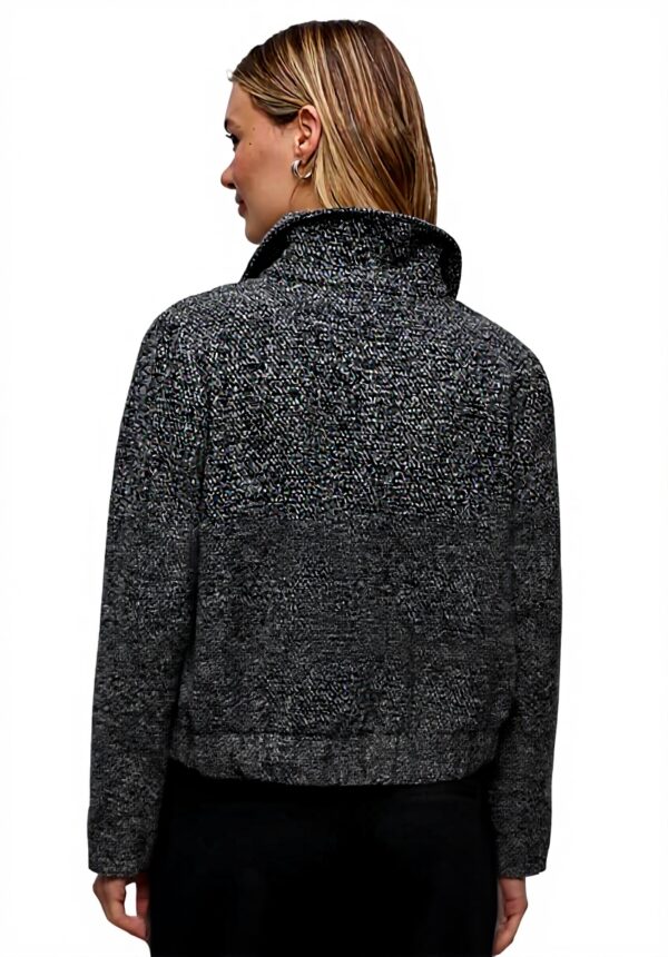 Street One Damen Jacke Meliert Salt and Pepper Look
