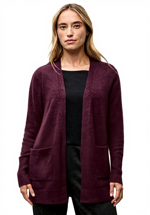 Street One Damen Strickjacke offen kuschelig Langarm