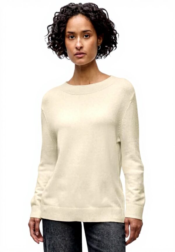 Street One Damen Pullover Rollkante Strick Turtleneck