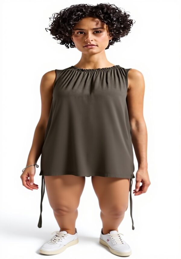 Street One Ärmelloses Kleid Damen Viskosemix Stretch