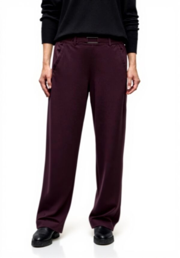 Street One Damen Hose Straight Leg Detail Casual Fit