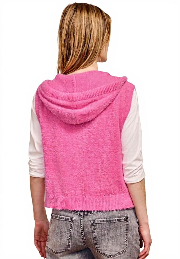 Street One Studio Damen Strickweste Blazing Berry Melange