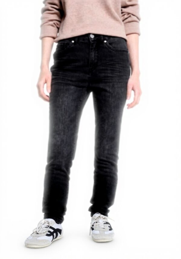 Street One Studio Damen Skinny Jeans Black Washed